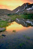 sunrise, eureka peak, colorado